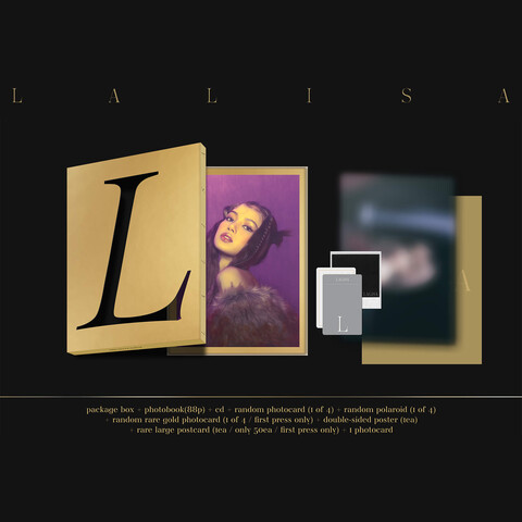 Lalisa Gold Box Set von LISA - Boxset jetzt im Blackpink Store