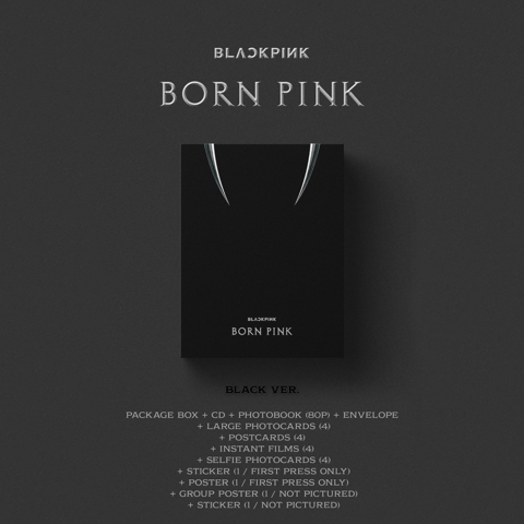 BORN PINK by BLACKPINK - Box Set - Black Complete Edition - shop now at Blackpink store