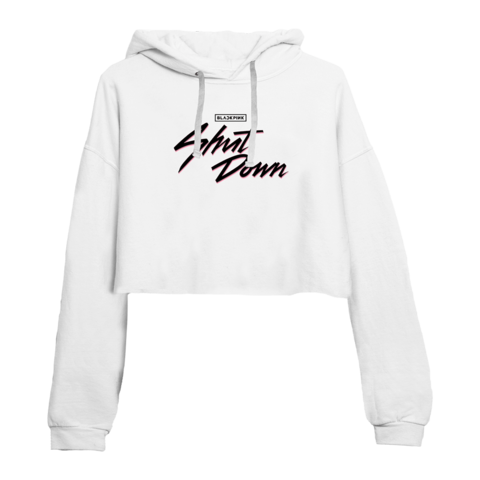 SHUT DOWN LOGO by BLACKPINK - CROPPED HOODIE - shop now at Blackpink store